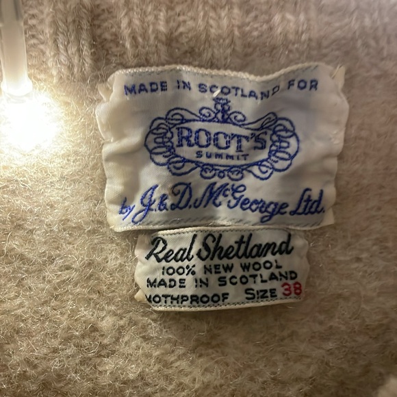 Flawless Real Shetland Scottish Sweater (38EU) - Picture 3 of 3